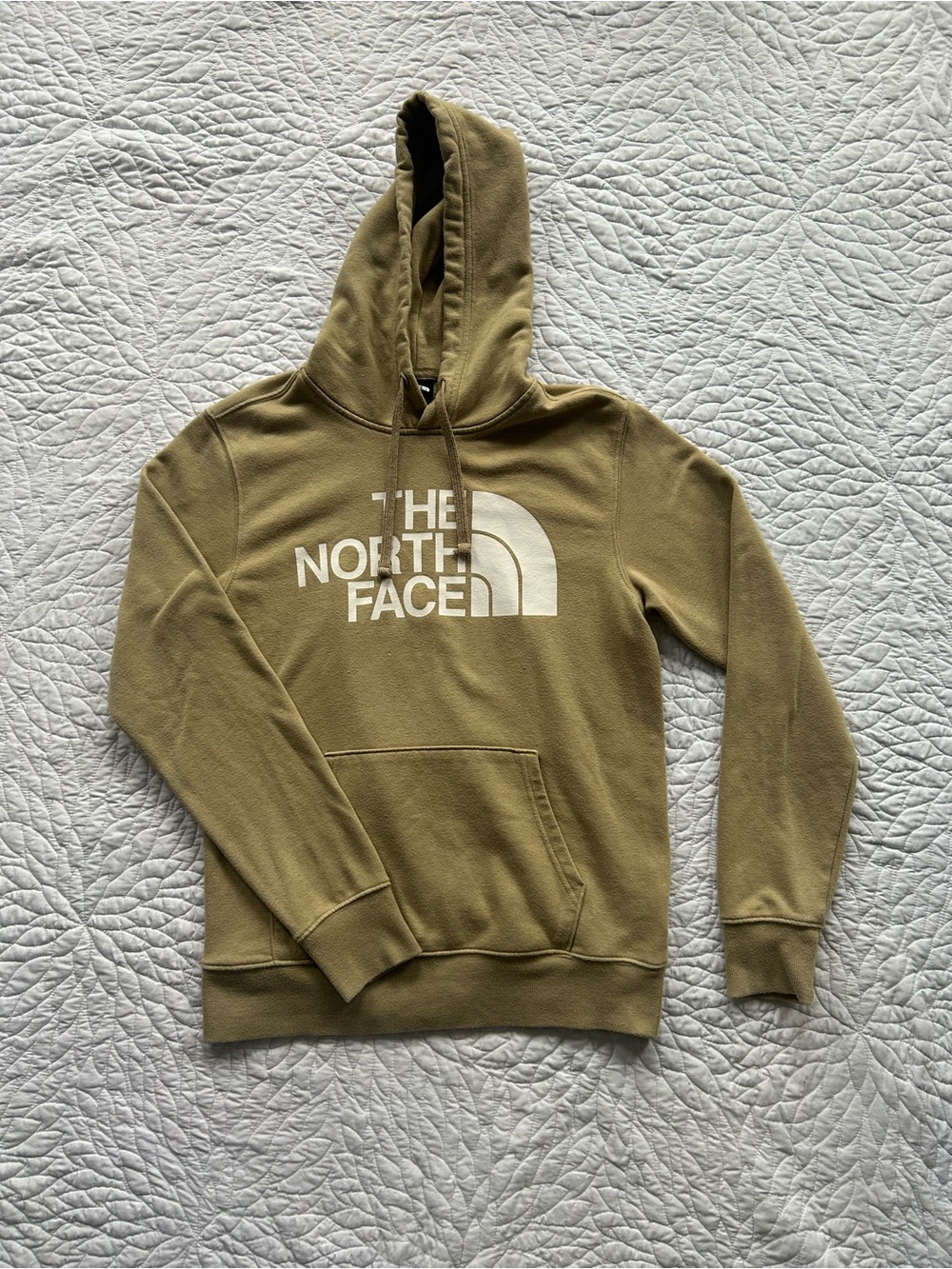 The North Face Pullover Hoodie Size S Tan Streetwear